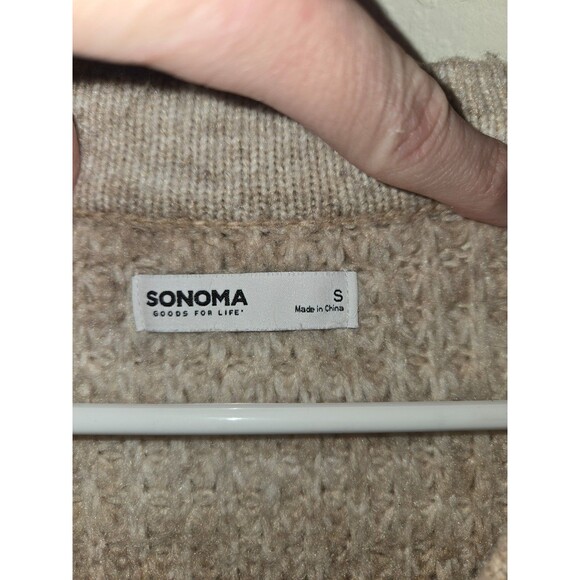 Womens Small Sonoma Cardigan Sweater - Picture 2 of 3